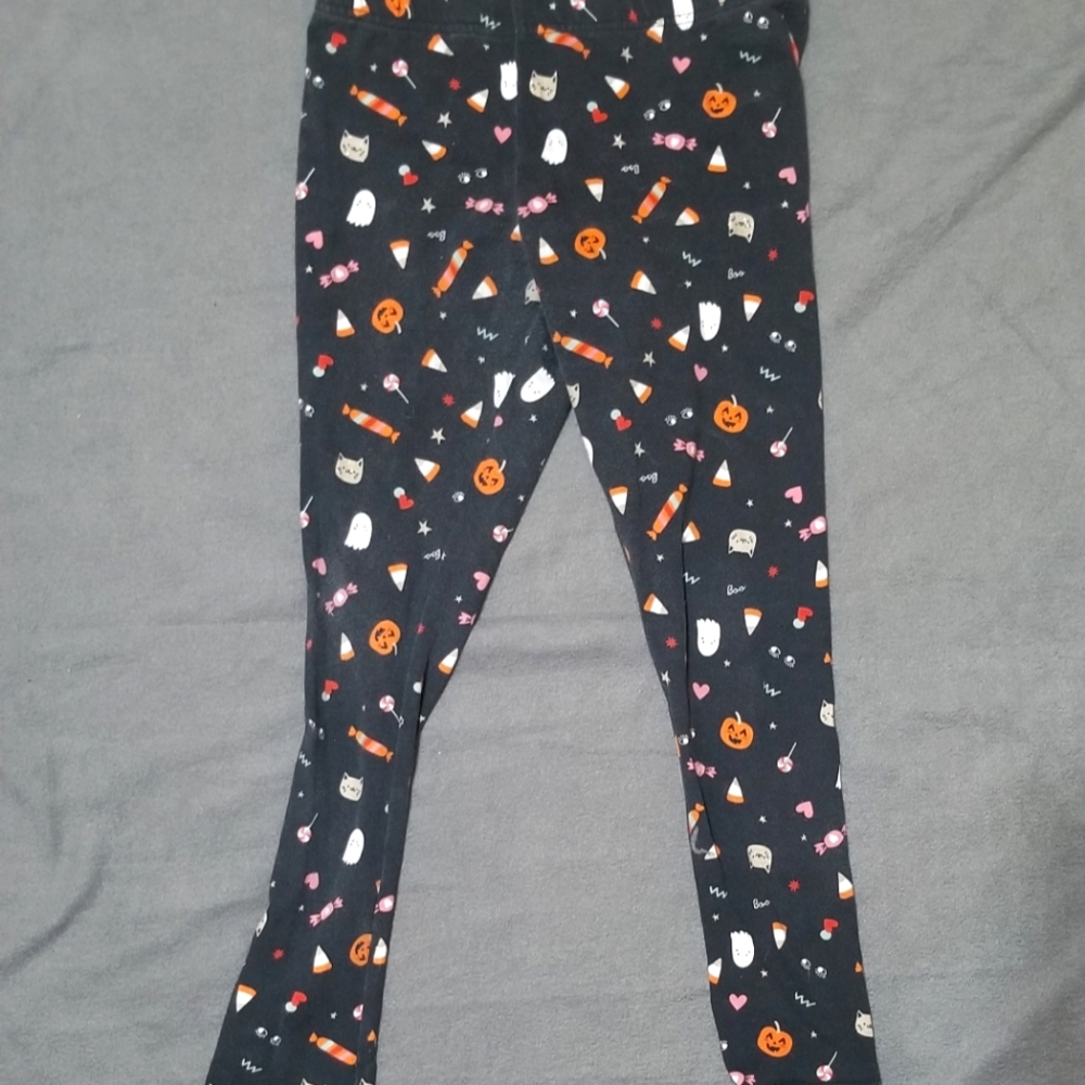 EUC Carter's kids size 12 Halloween leggings